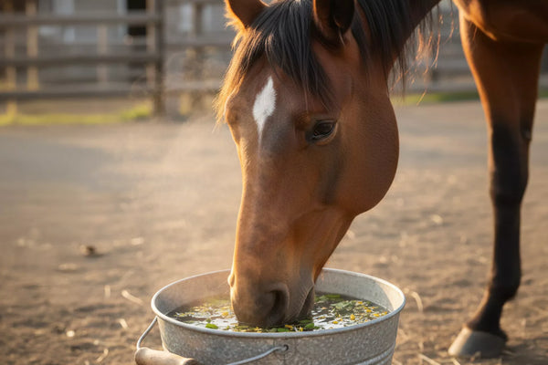 Kräutertee für Pferde: Geeignete Sorten und wie du ihn zubereitest