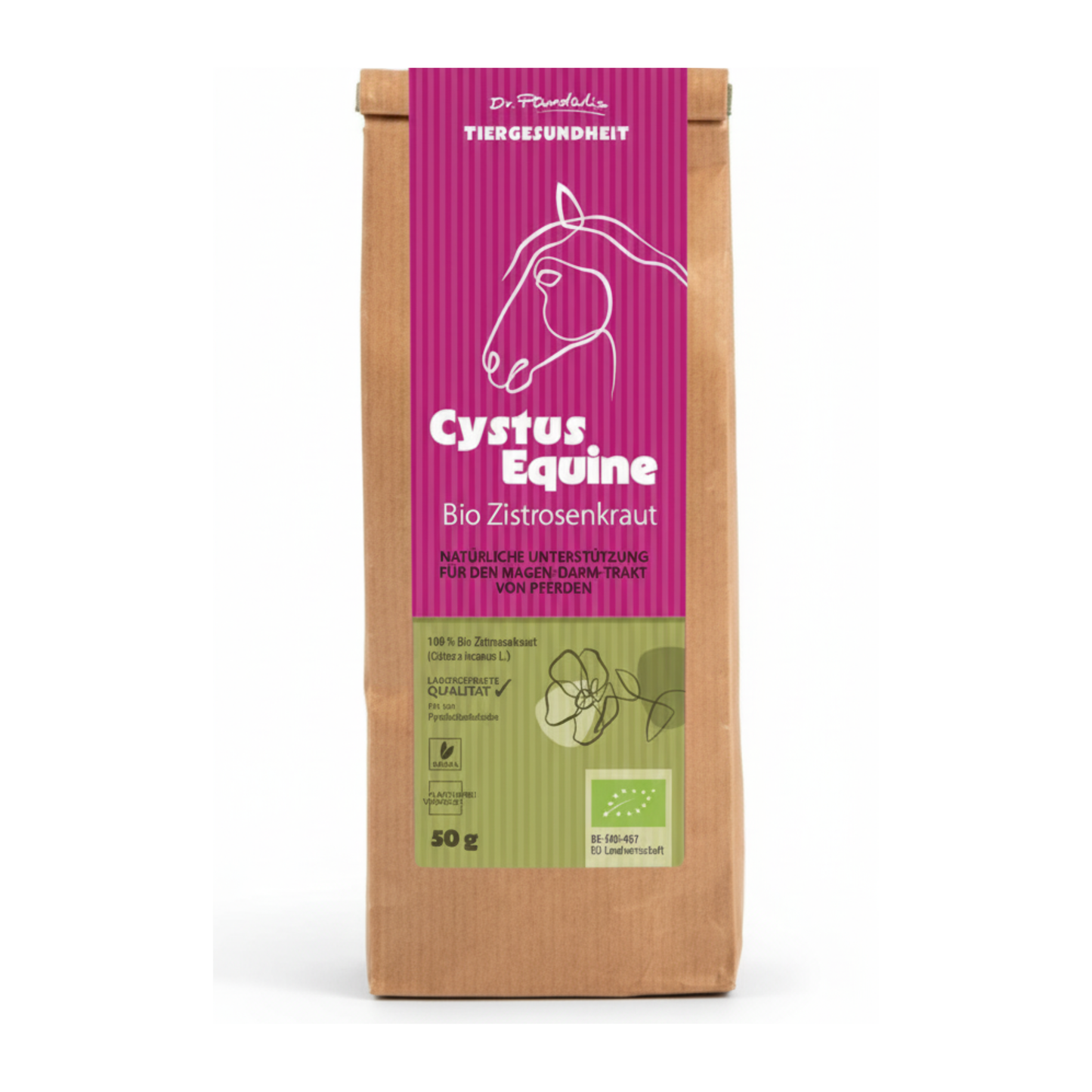Cystus Equine - Bio Zistrosenkraut für Pferde - 100% Cistus incanus